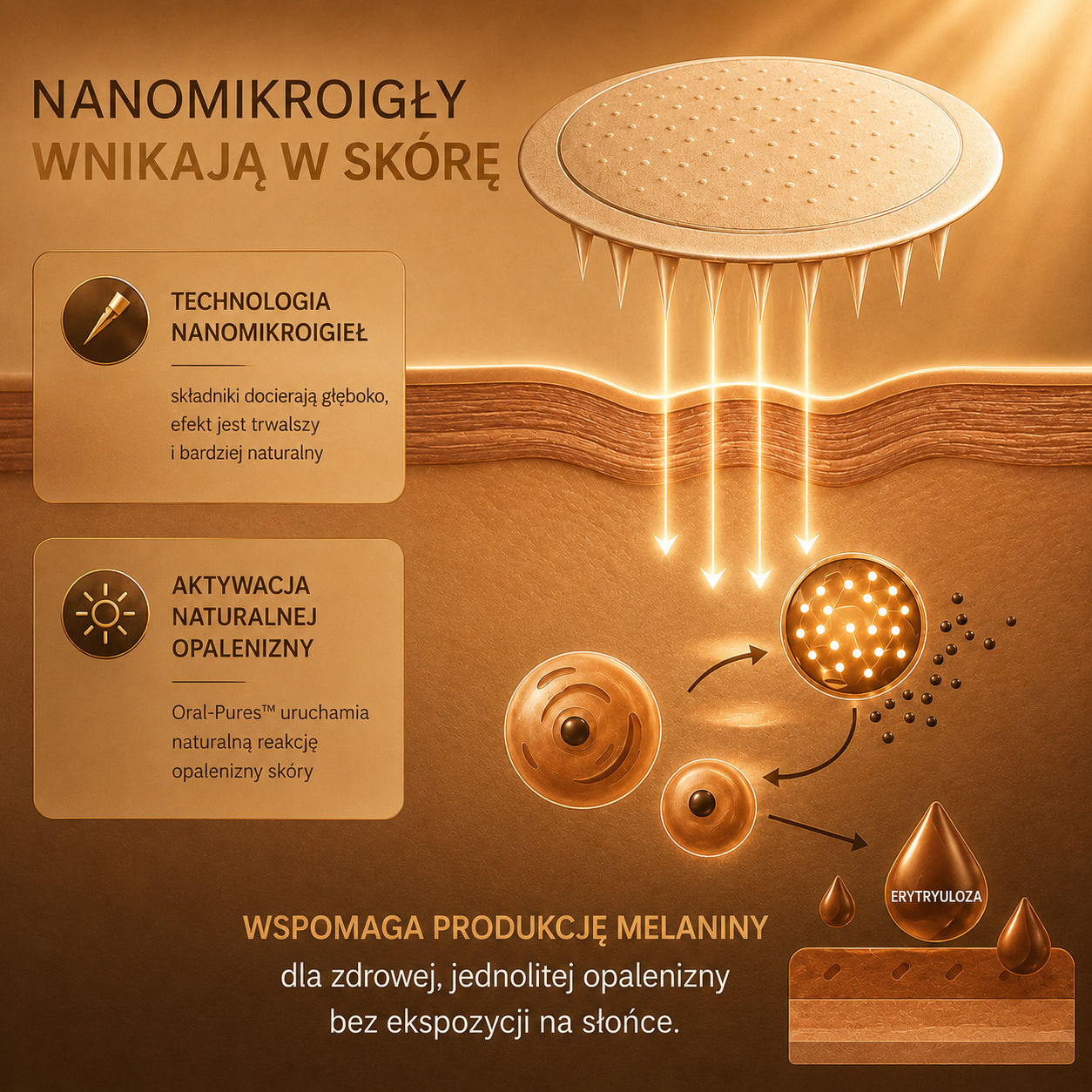 BronzeMe™- Plastry Samoopalające z Technologią Mikroigieł
