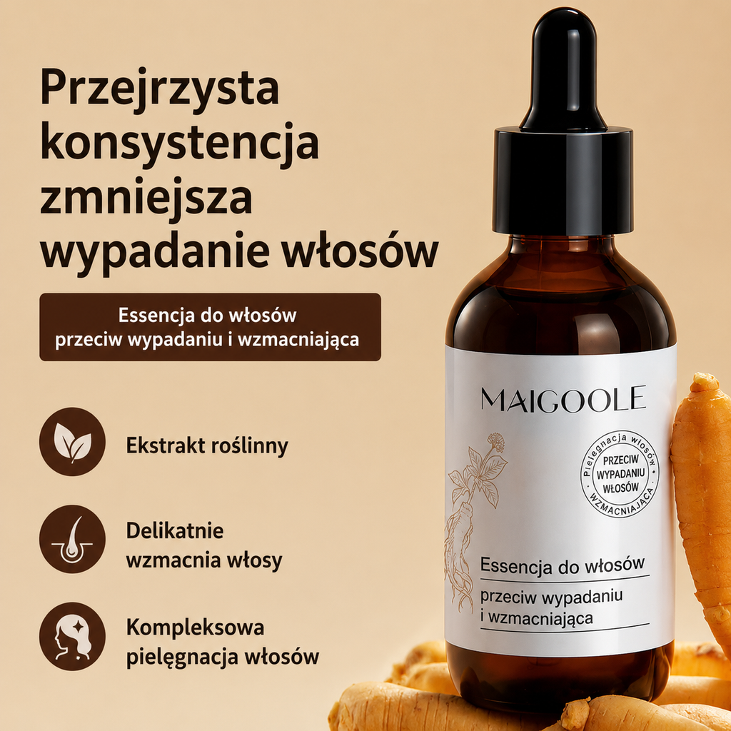 Azjatycki Sekret Gęstych Włosów – Esencja Przeciw wypadaniu