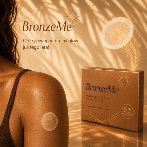 BronzeMe™- Plastry Samoopalające z Technologią Mikroigieł