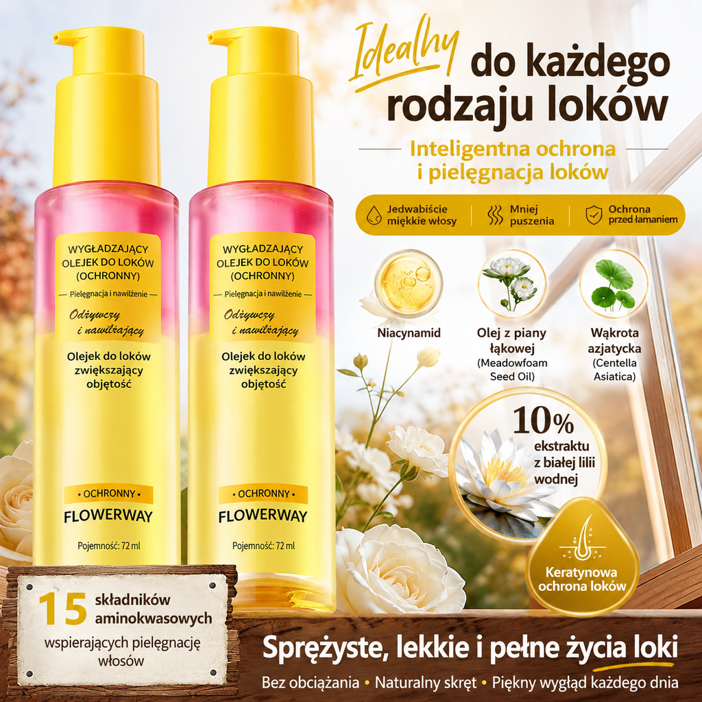 Olejek Wygładzający i Nabłyszczający
